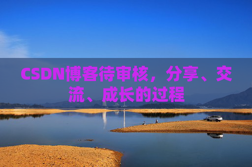 CSDN博客待审核，分享、交流、成长的过程